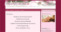 Desktop Screenshot of middelfarthelse.dk